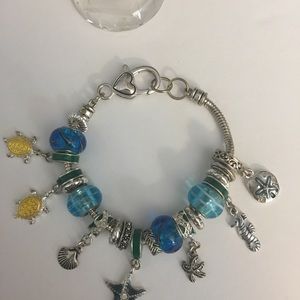 Inspiracional bracelet silver plated